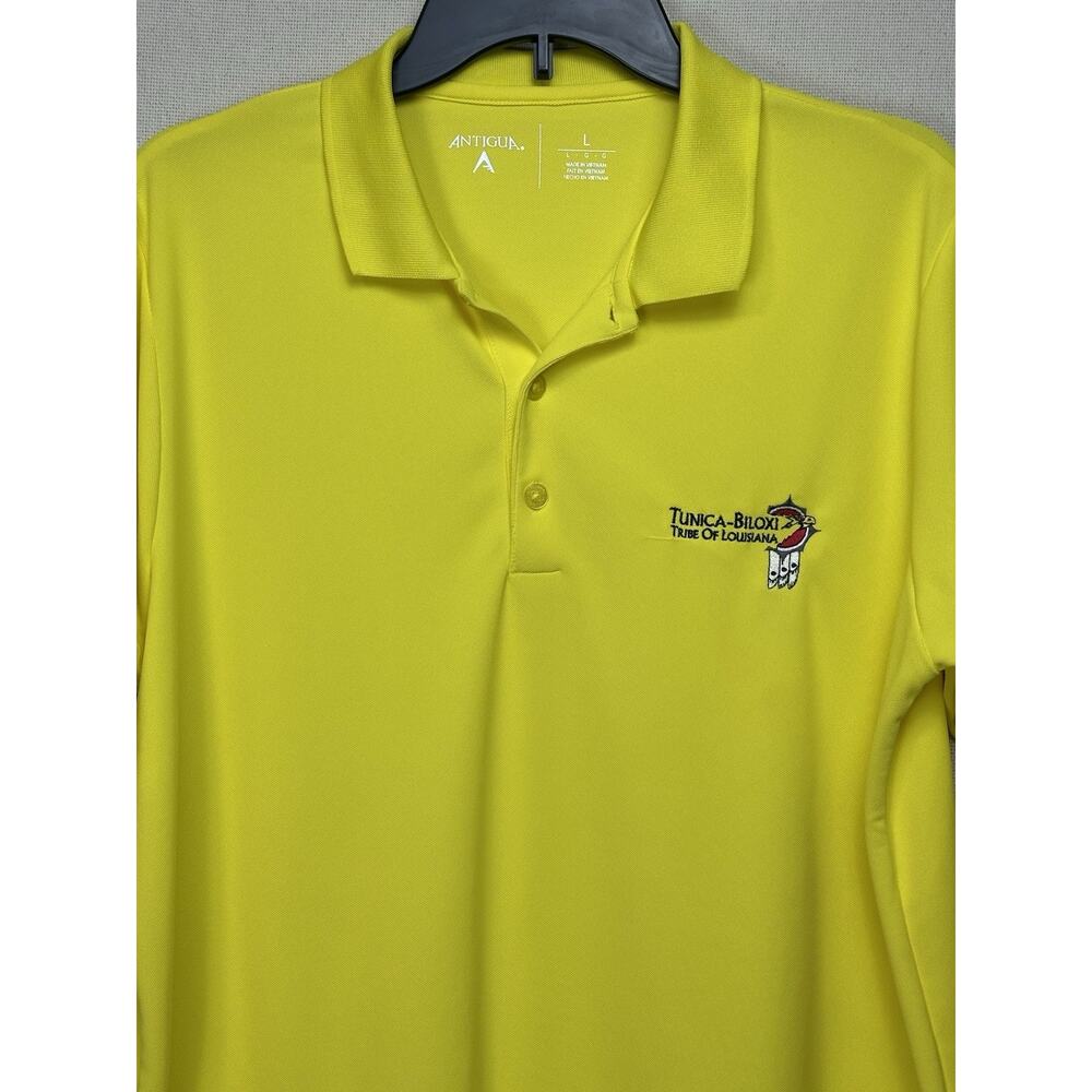 Antigua Tunica-Biloxi Tribe of Louisiana 13th Annual Golf Tournament Shirt Large